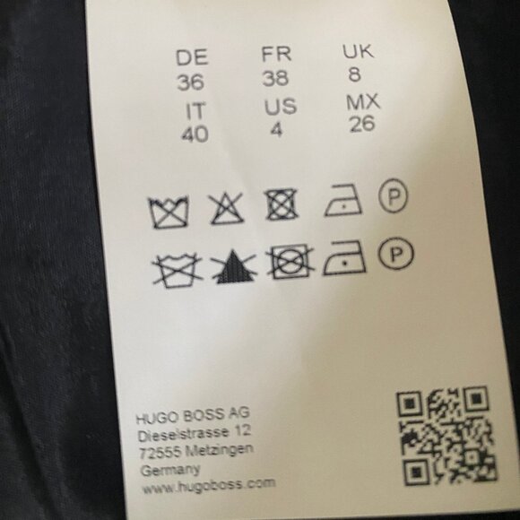 HUGO BOSS “Votina” Jacquard Silk Blend Skirt – Size 4 - Picture 8 of 11